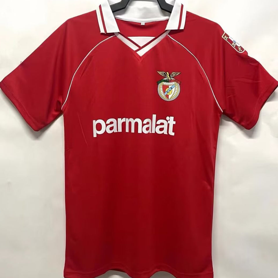 jersey 1994/95 benfica local manga corta versión fan retro