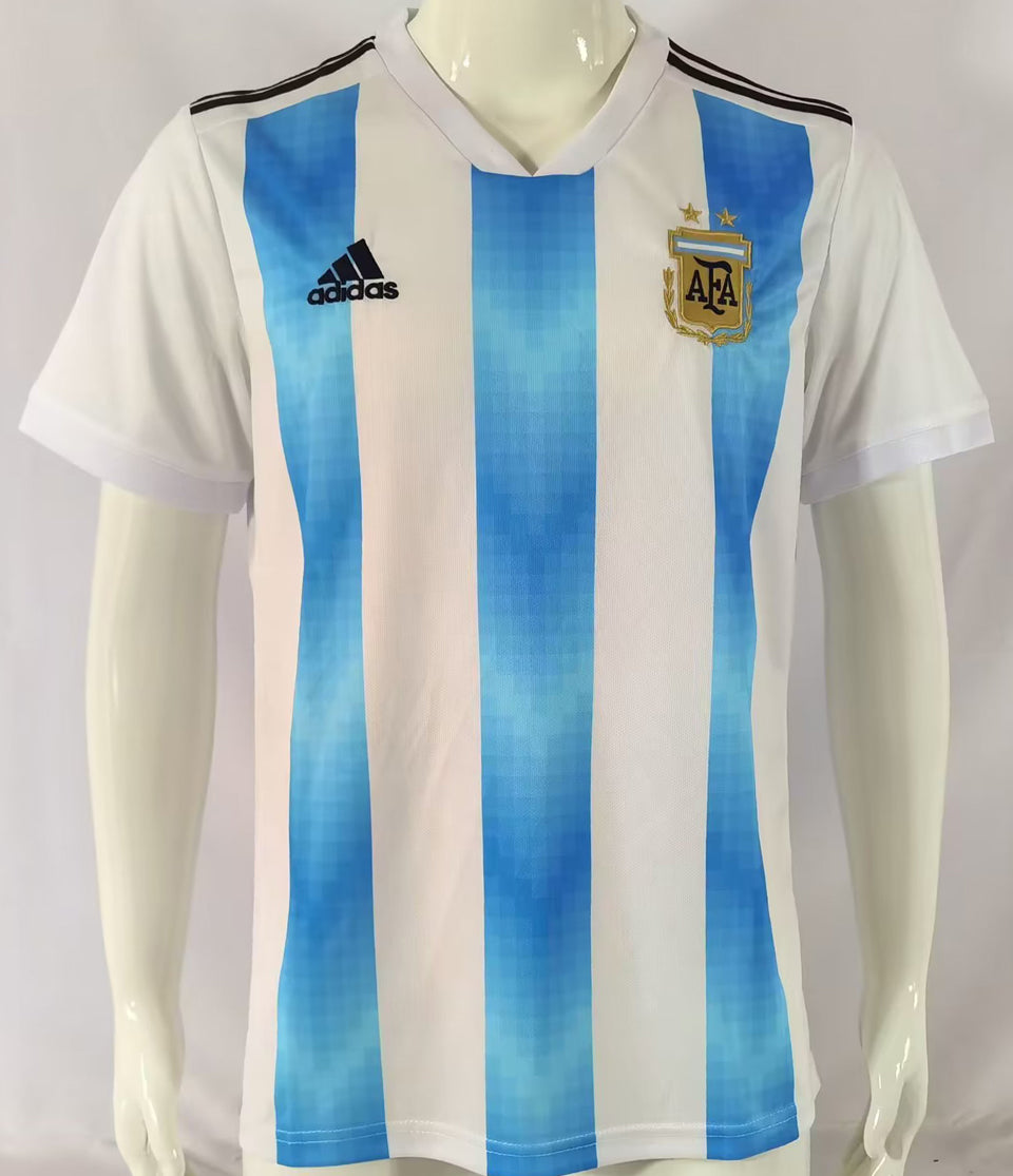 2018 argentina local versión fan selecciones retro