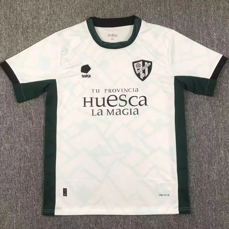 Jersey 2024/25 Huesca Visitante Manga corta Versión Fan