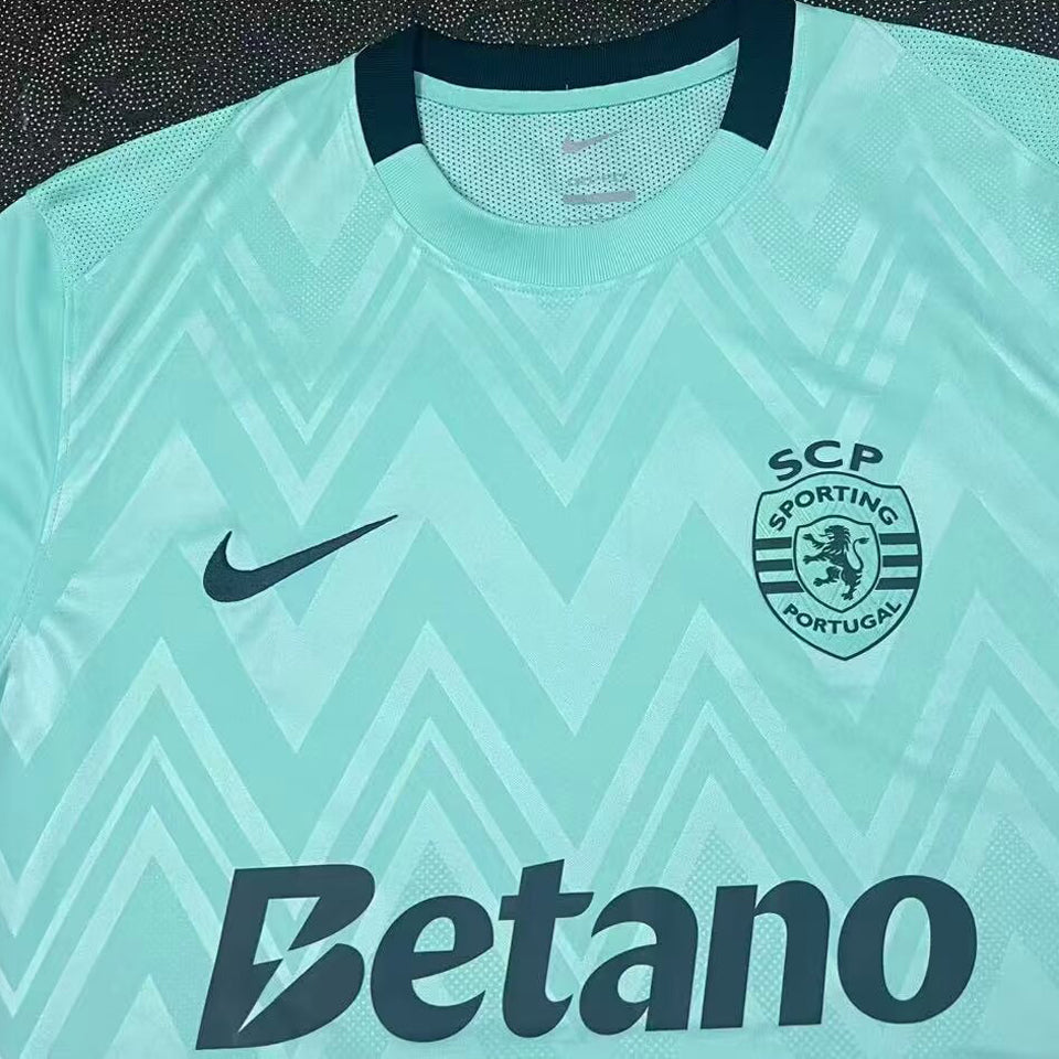 jersey 2025/26 sporting cp lisbon especial manga corta versión fan