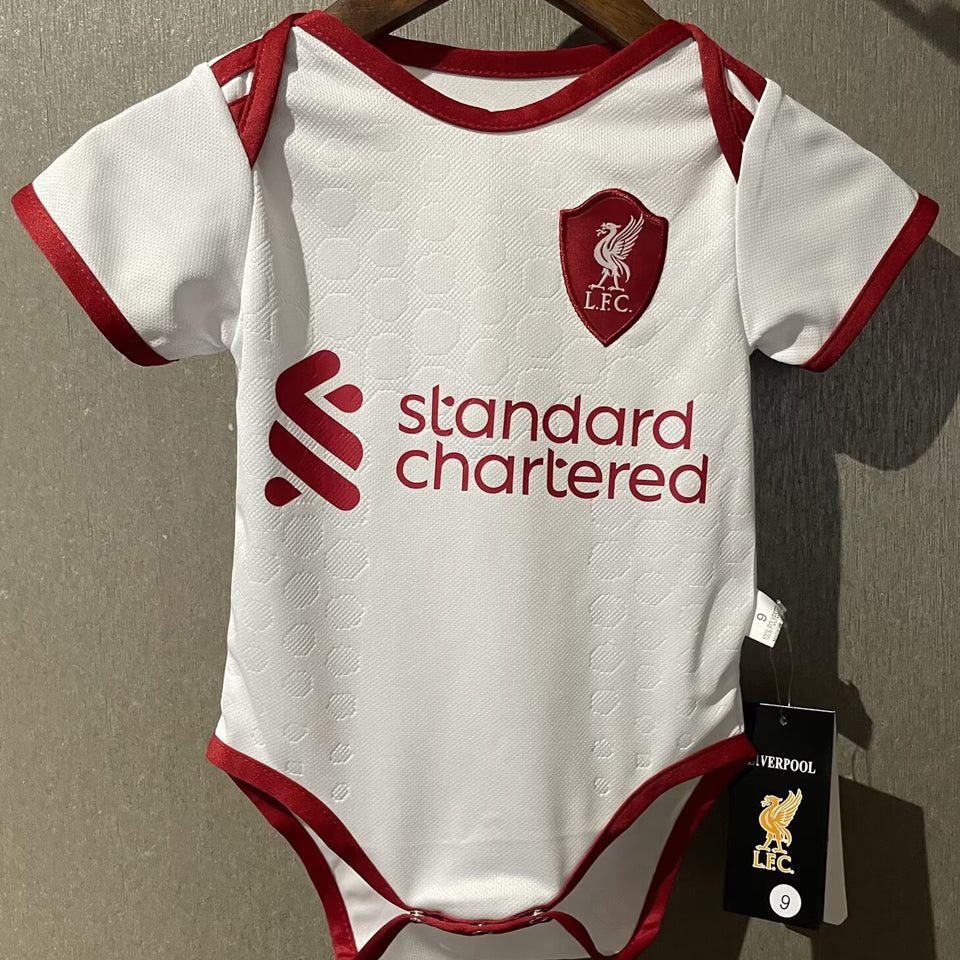 Jersey 2025/26 Liverpool Visitante Manga corta Versión Fan