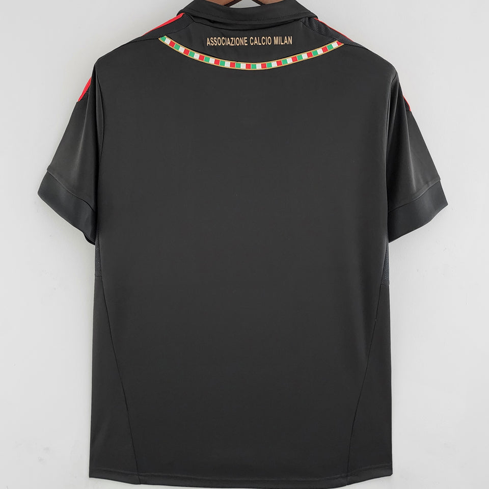 jersey 2011/12 ac milan tercero manga corta versión fan retro