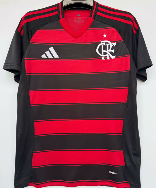 Jersey 2025/26 Flamengo Local Manga corta Versión Fan