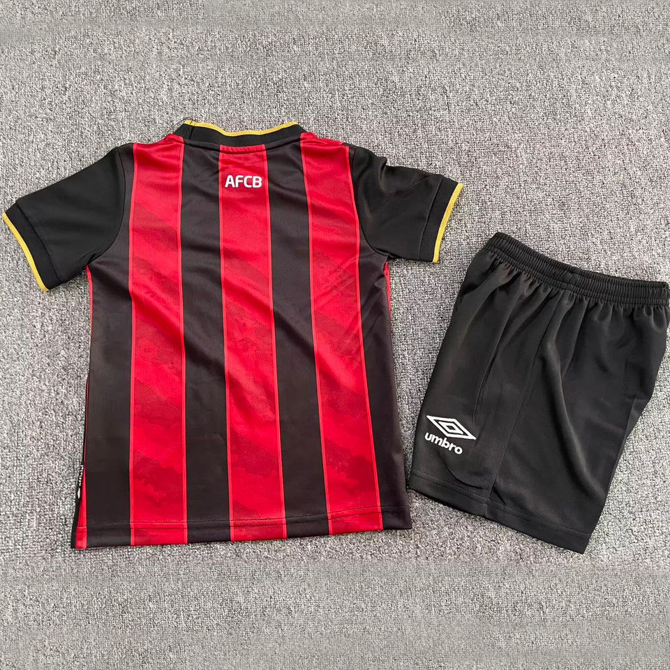 Jersey 2025/26 Bournemouth Local Manga corta Niño