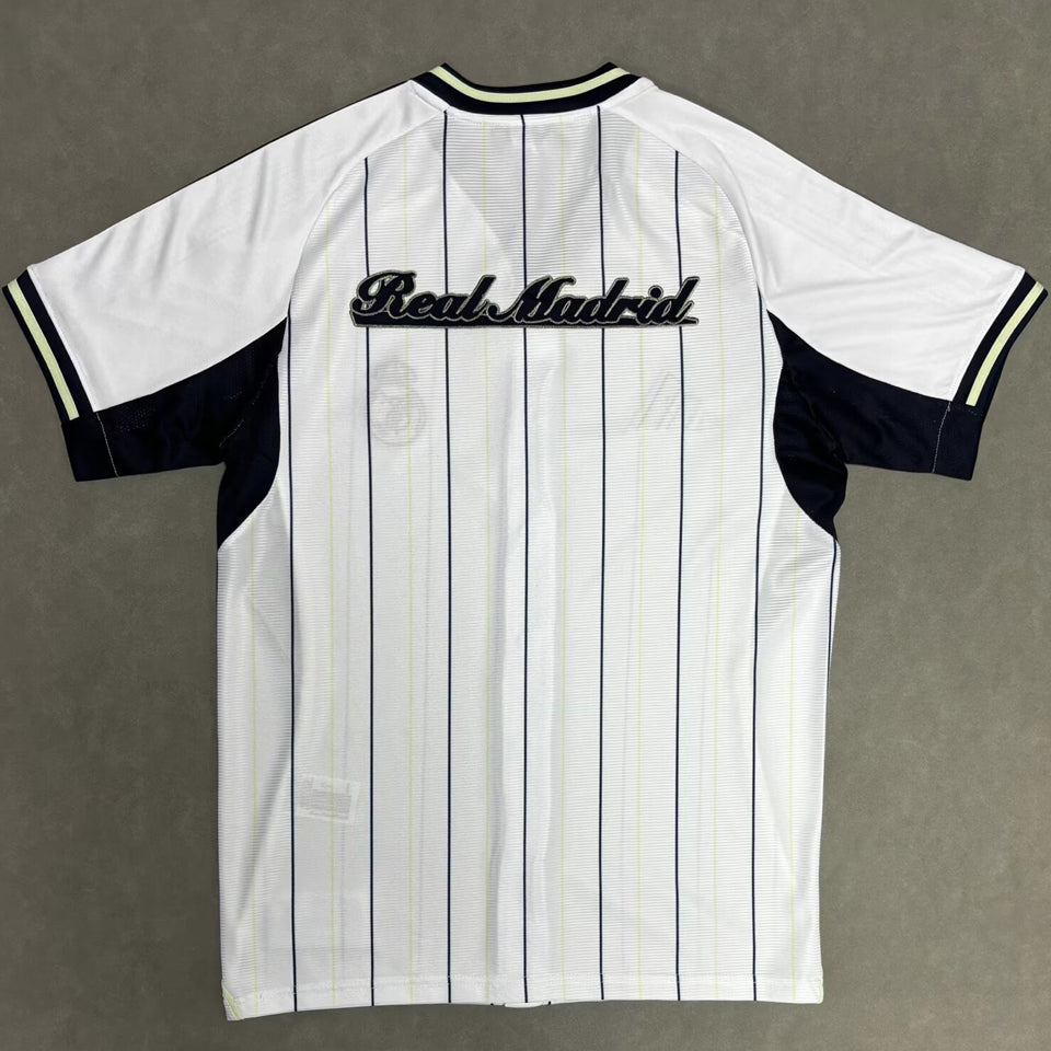 jersey 2025/26 real madrid especial manga corta versión fan retro