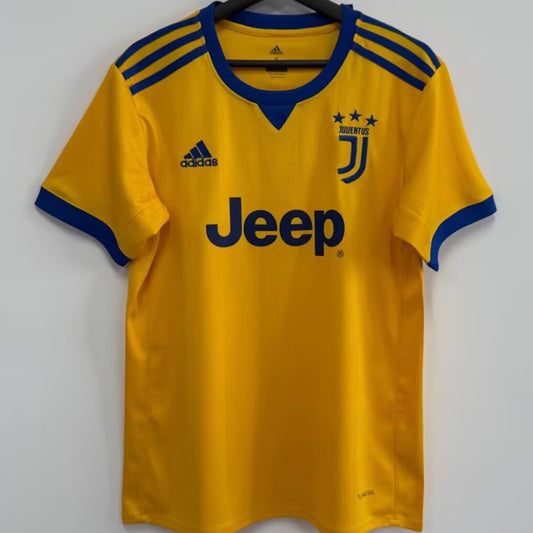 Jersey 2017/2018 Juventus Visitante Manga corta Versión Fan Retro