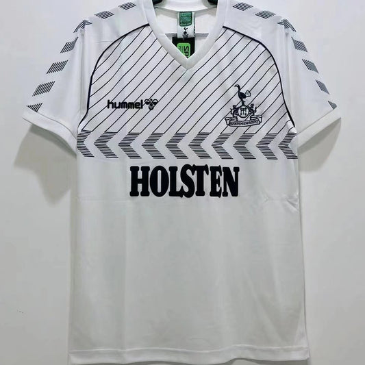 Jersey 1986 Tottenham Local Manga corta Versión Fan Retro