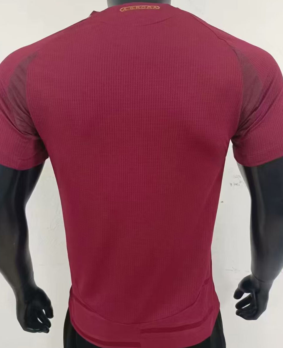 Jersey 2024/25 Roma Local Manga corta Versión Jugador