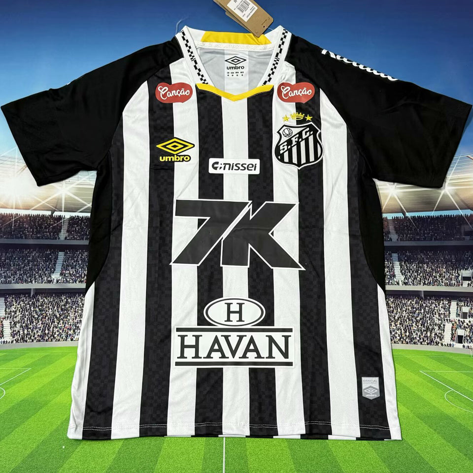 jersey 2025/26 santos visitante manga corta versión fan