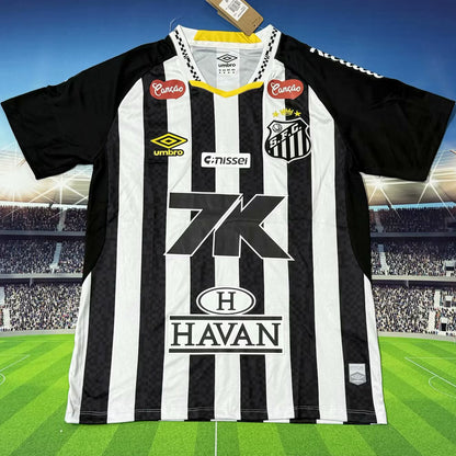 Jersey 2025/26 Santos Visitante Manga corta Versión Fan