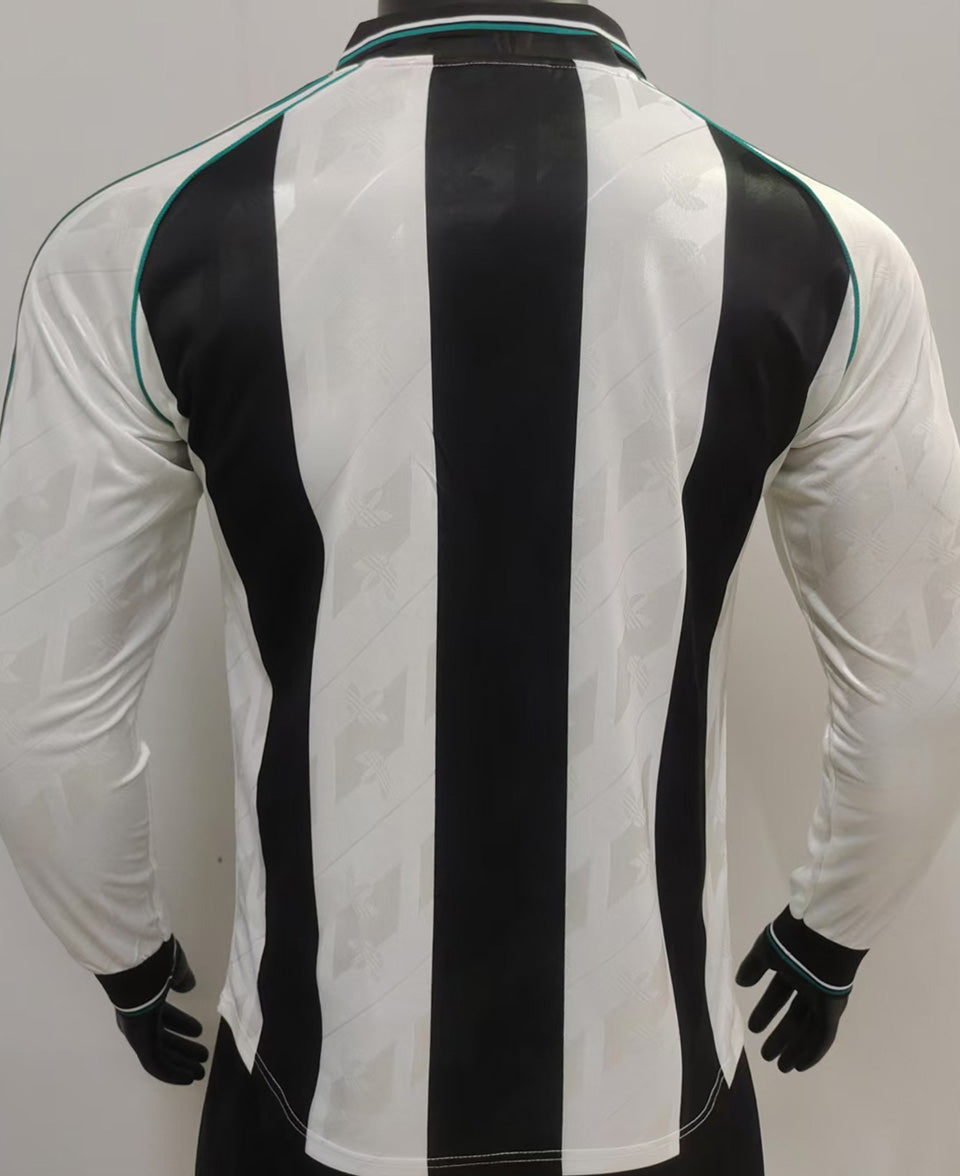 jersey 2025 newcastle especial manga larga versión jugador retro