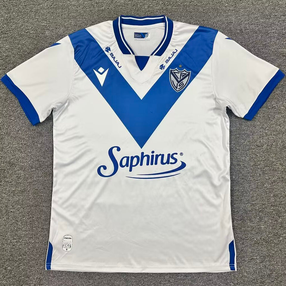 jersey 2026/27 vélez sarsfield local manga corta versión fan