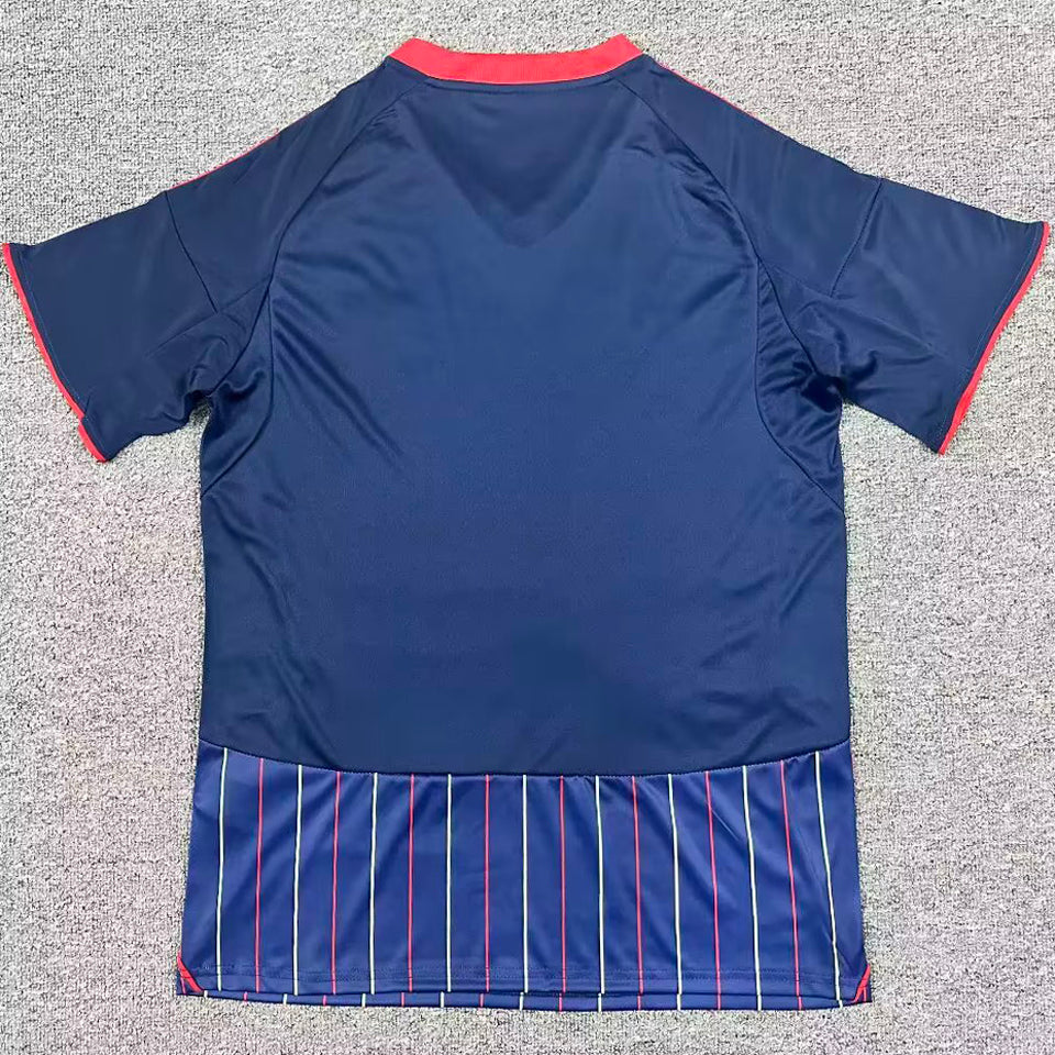 jersey 2026/27 junior barranquilla atletico visitante manga corta versión fan