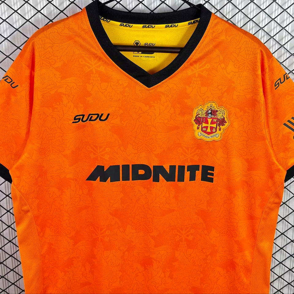 jersey 2025/26 wolves local manga corta versión fan