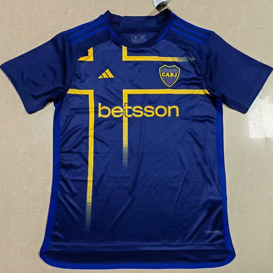 Jersey 2024/25 Boca Tercero Manga corta Versión Fan