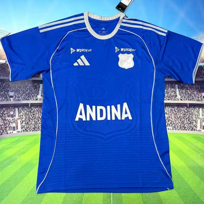 Jersey 2026/27 Millonarios Local Manga corta Versión Fan
