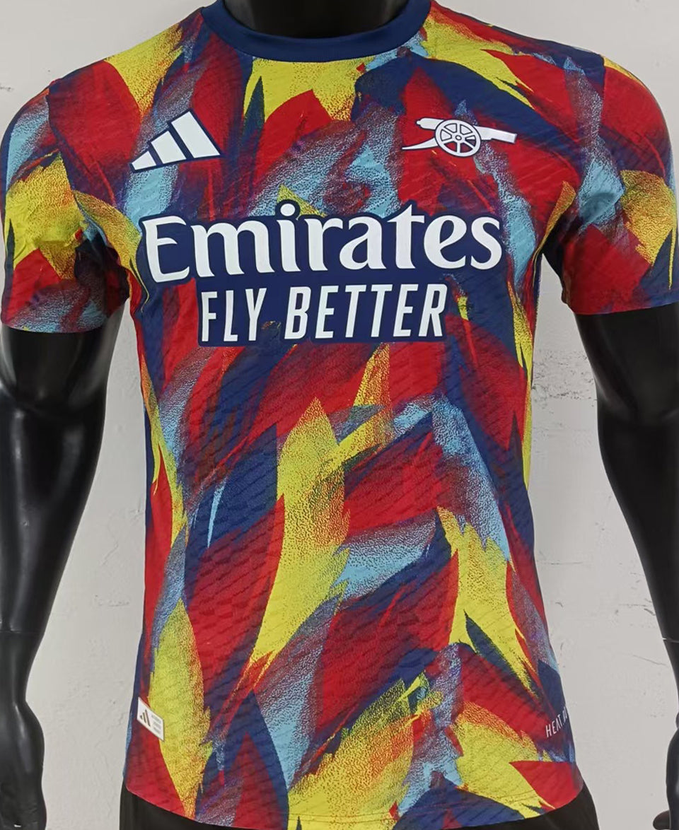 jersey 2025 arsenal especial manga corta versión jugador