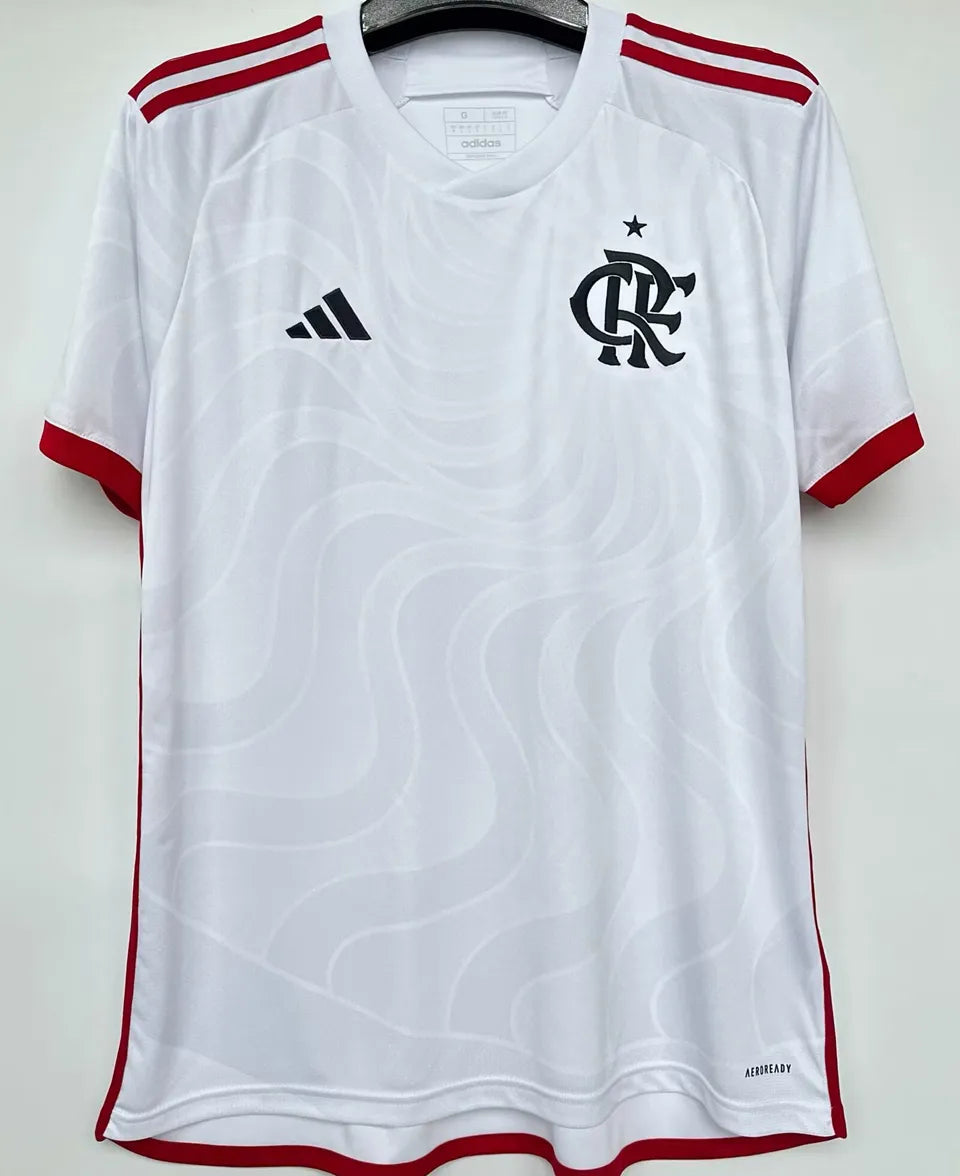 Jersey 2024/25 Flamengo Visitante Manga corta Versión Fan