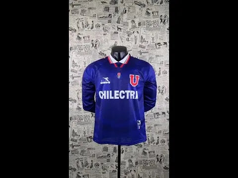 Jersey 1996 Universidad de Chile Local Manga larga Versión Fan Retro