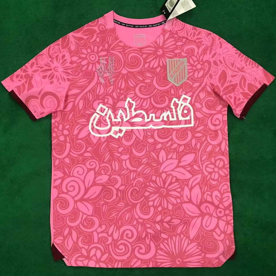 2024/25 FC Palestine Pink Especial Versión Fan Selecciones