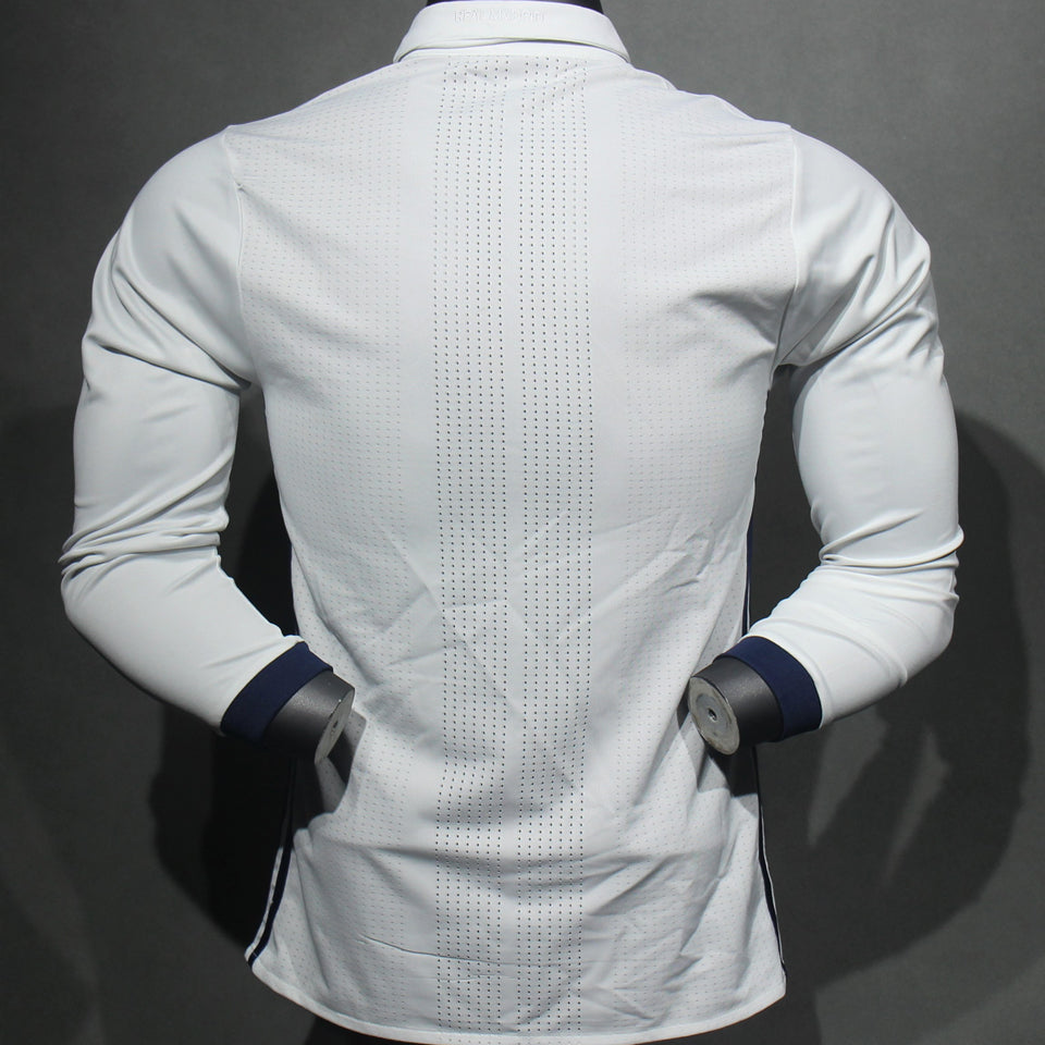 Jersey 2016/17 Real Madrid Local Manga larga Versión Jugador Retro