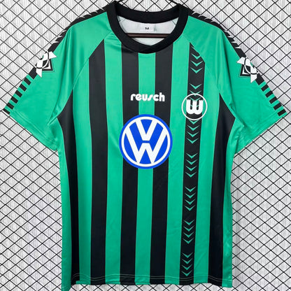 Jersey 1994/1995 Wolfsburg Visitante Manga corta Versión Fan Retro
