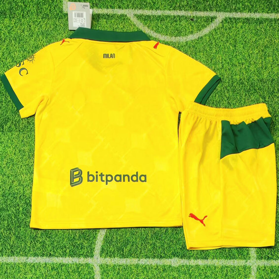 Jersey 2025/26 AC Milan Tercero Manga corta Niño