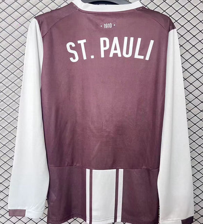 Jersey 2026 ST Pauli Especial Manga larga Versión Fan