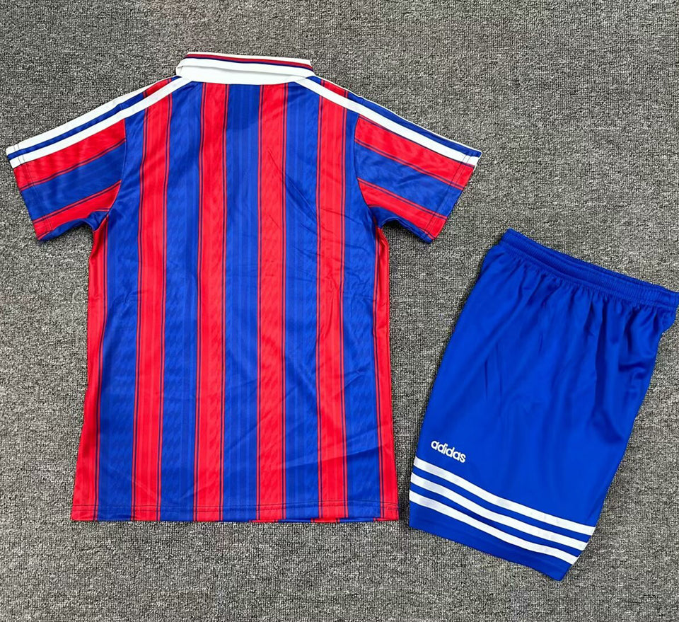 Jersey 1995/97 Bayern Munich Local Manga corta Niño Retro
