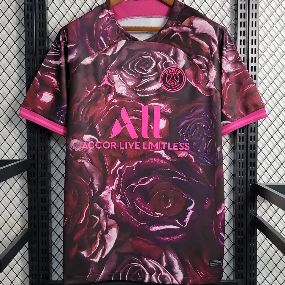 Jersey 2023/24 PSG Rose Especial Manga corta Versión Fan