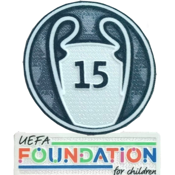 1956 15 eefa champion league new parches/letras