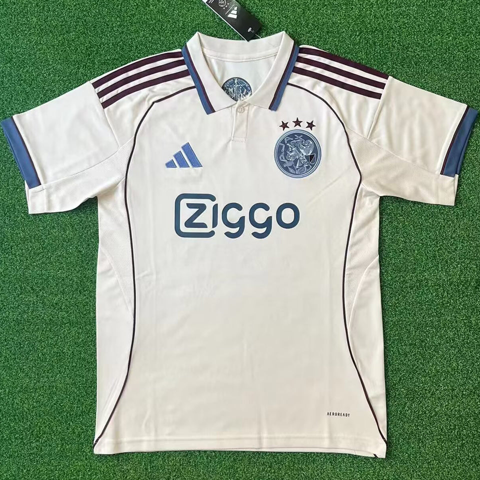 jersey 2025/26 ajax tercero manga corta versión fan