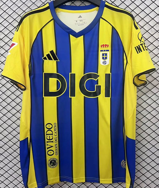 Jersey 2025/26 Real Oviedo Visitante Manga corta Versión Fan