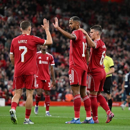 Jersey 2025/26 Liverpool Local Manga larga Versión Jugador