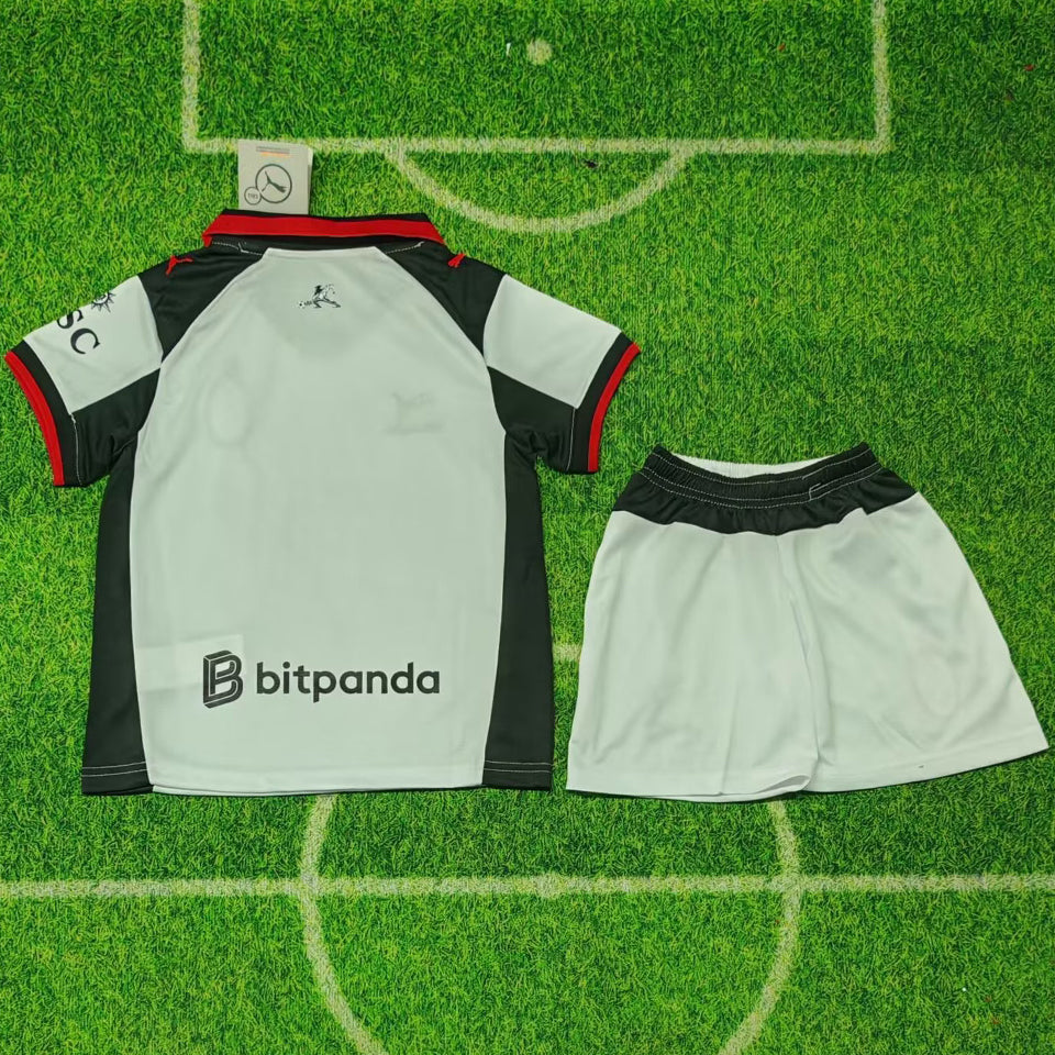 jersey 2025/26 ac milan especial manga corta niño