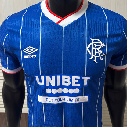 Jersey 2026/27 Glasgow Rangers Local Manga corta Versión Jugador