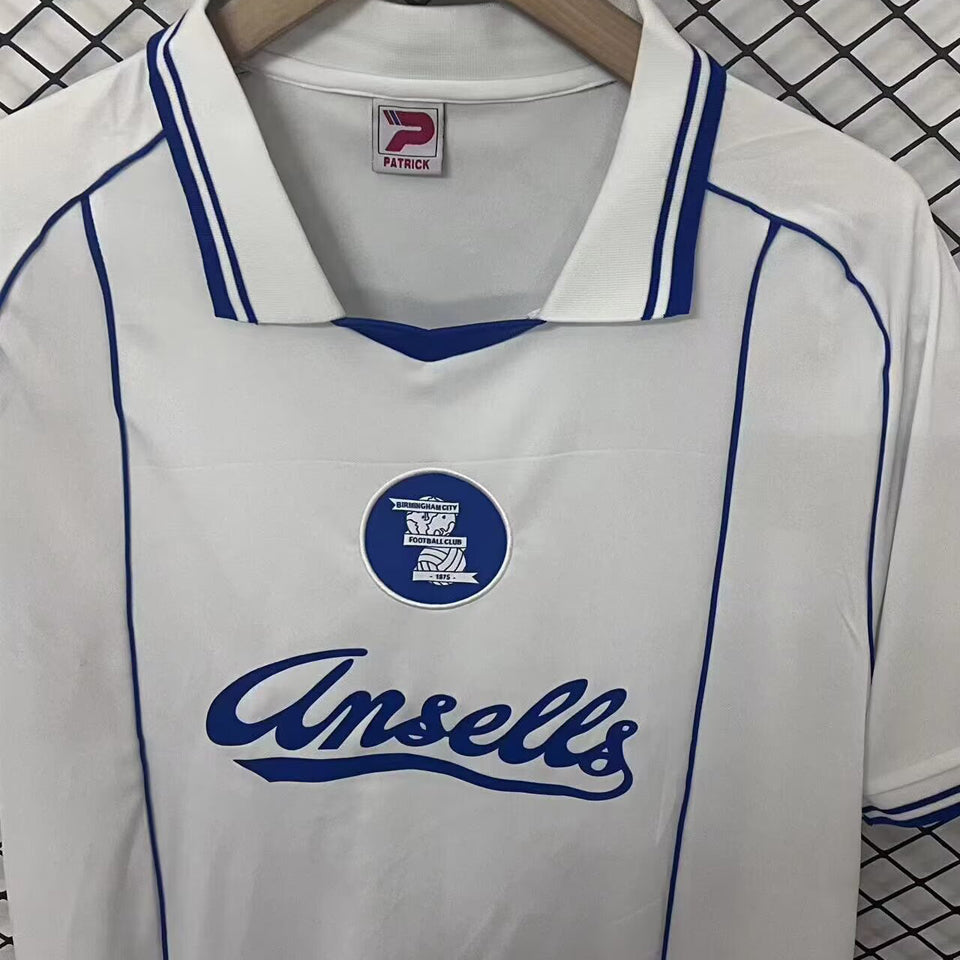 Jersey 1984/1985 Birmingham Visitante Manga corta Versión Fan Retro
