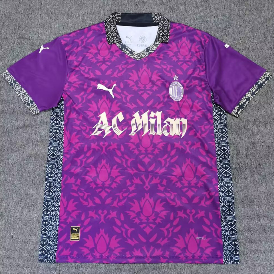 jersey 2025/26 ac milan especial manga corta versión fan
