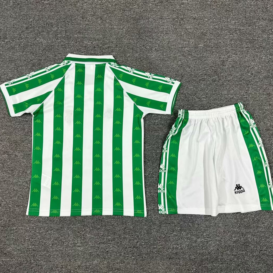 Jersey 1995/97 R BTS Local Manga corta Niño Retro