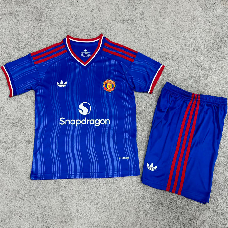 jersey 2026/27 manchester united visitante manga corta niño