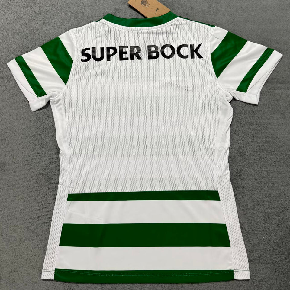 jersey 2025/26 sporting lisbon local manga corta mujer