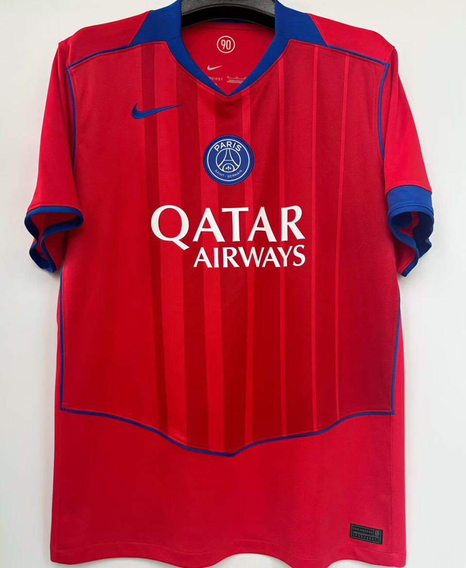 jersey 2025/26 psg tercero manga corta versión fan