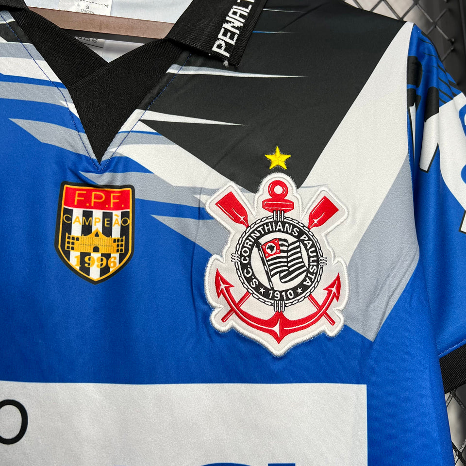 jersey 1998 corinthians tercero manga corta versión fan retro