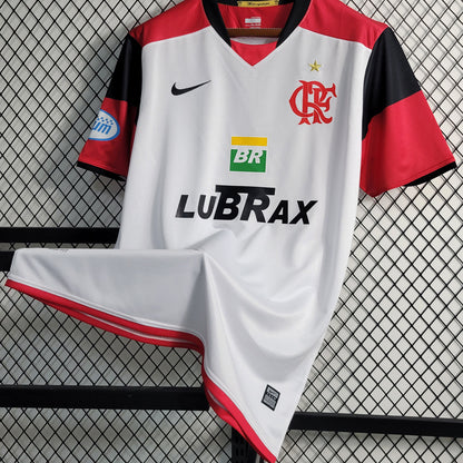 Jersey 2008/09 Flamengo Visitante Manga corta Versión Fan Retro