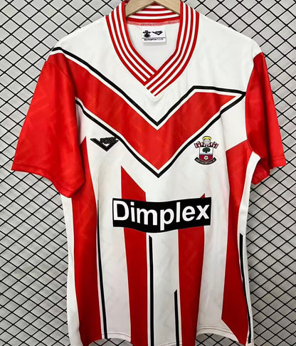 Jersey 1993/1995 Southampton Local Manga corta Versión Fan Retro