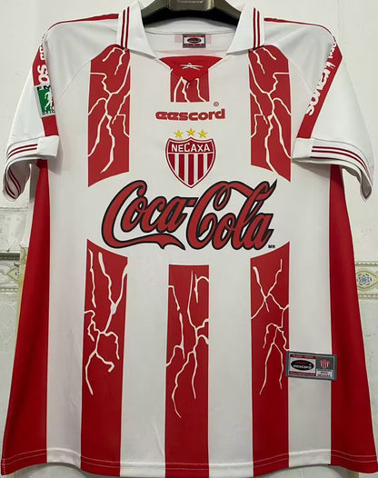 Jersey 1999/2000 Necaxa Local Manga corta Versión Fan Retro
