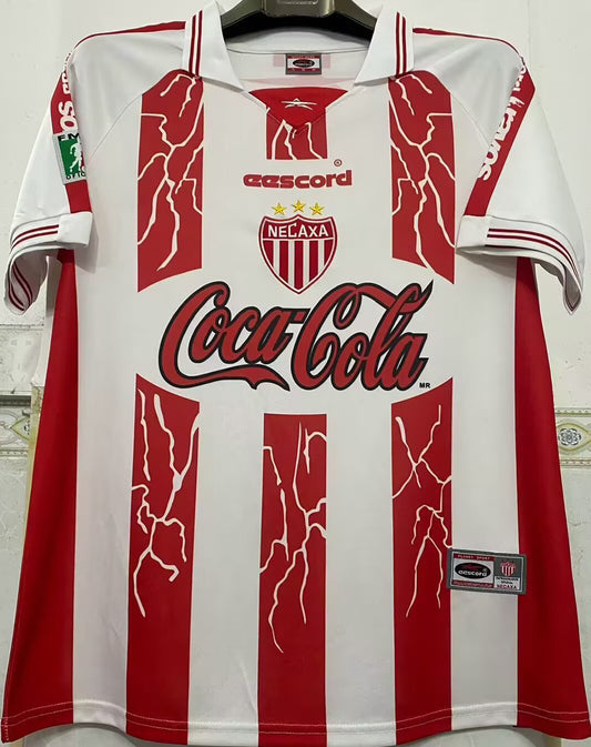 Jersey 1999/2000 Necaxa Local Manga corta Versión Fan Retro