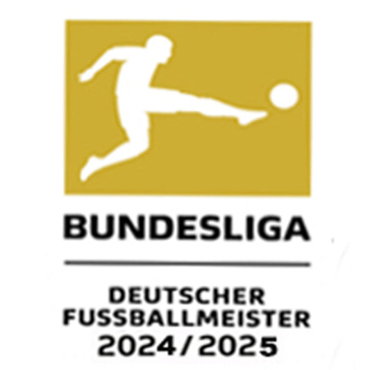 2024/25 2024 25 Alemania Bundesliga Gold Parches/Letras