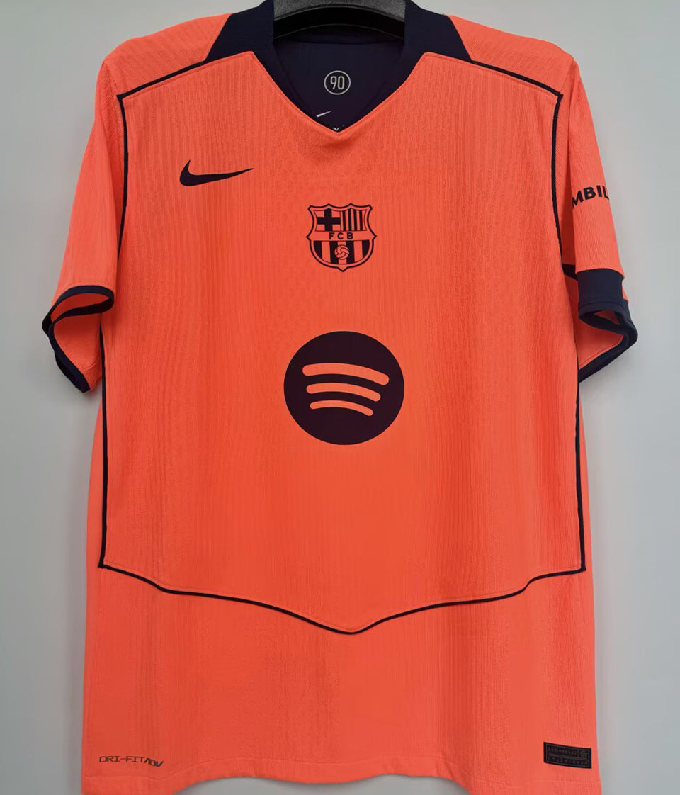 Jersey 2025/26 Barcelona Tercero Manga corta Versión Jugador