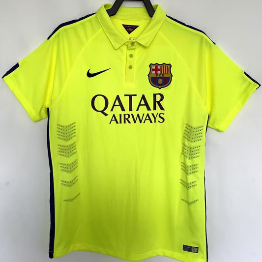 Jersey 2014/15 Barcelona Tercero Manga corta Versión Fan Retro